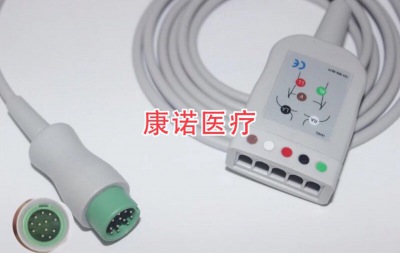 廠家直銷(xiāo)兼容邁瑞五導(dǎo)心電電纜